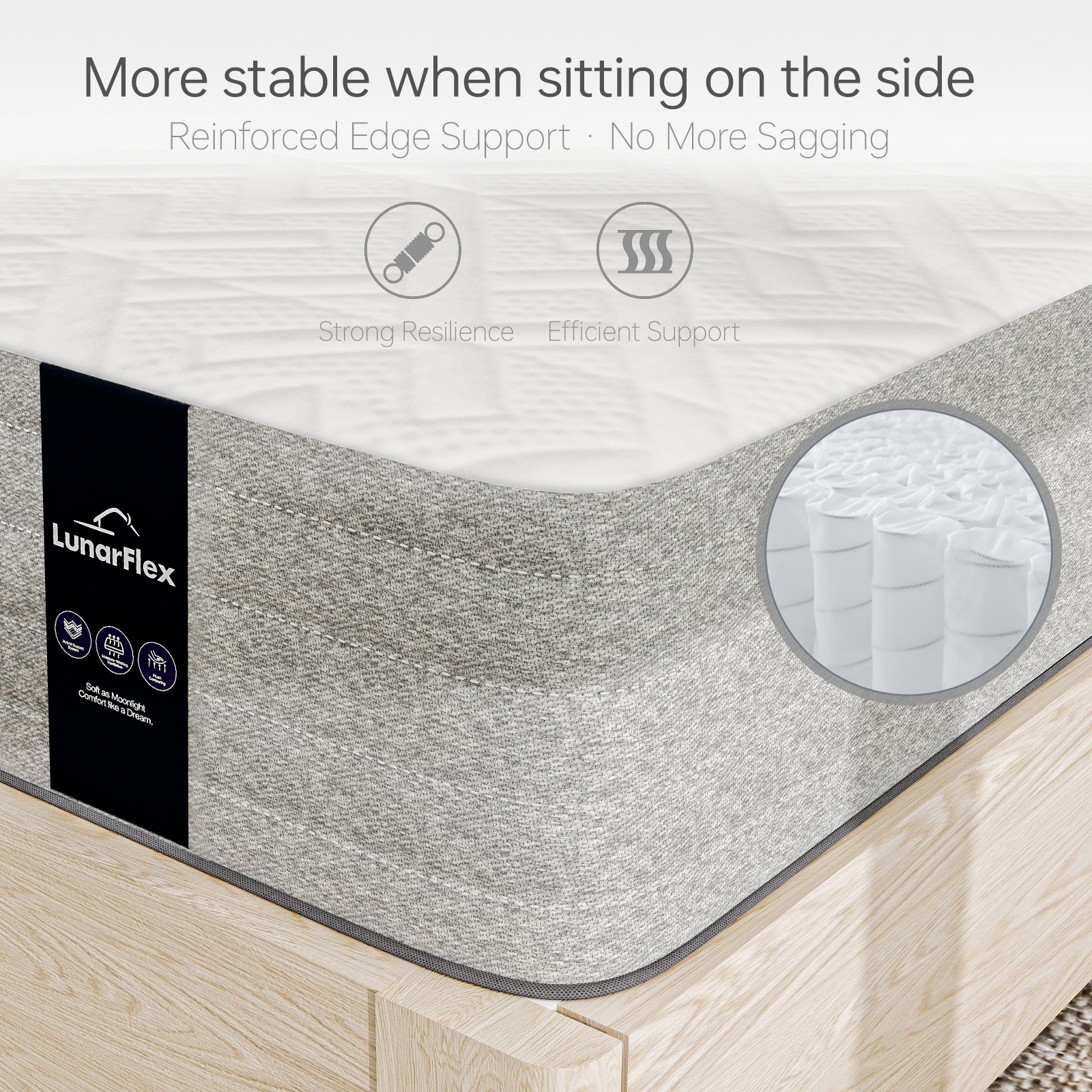 10 inch Hybrid Mattresses--Basic Harmony