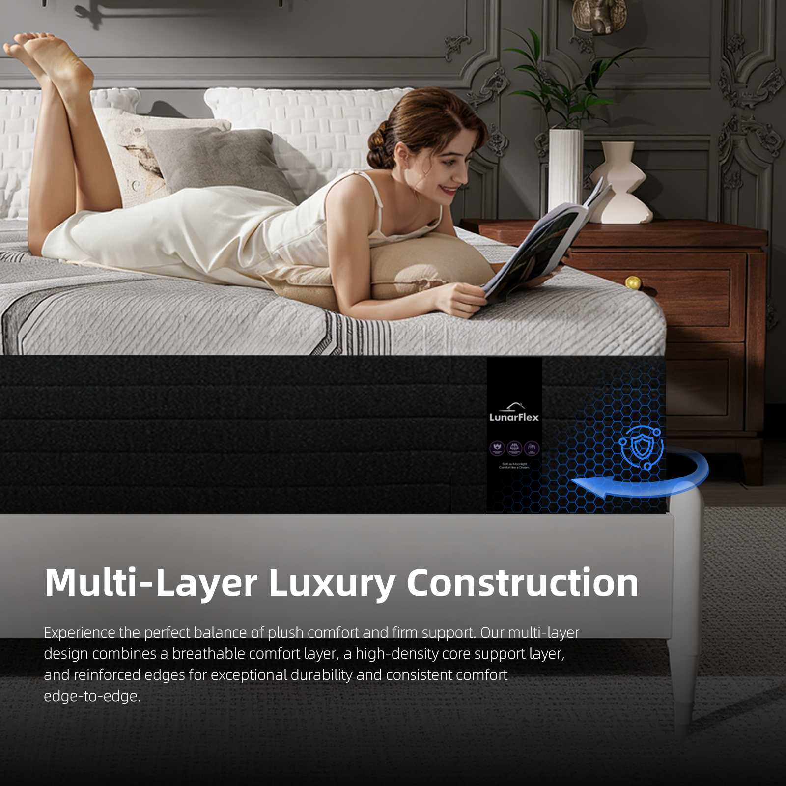 14 inch Hybrid Mattresses--Flagship Elysium