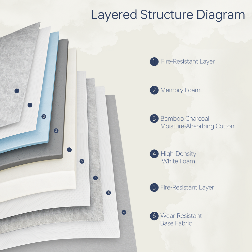 12 inch Foam Mattresses--Advances Vitalis