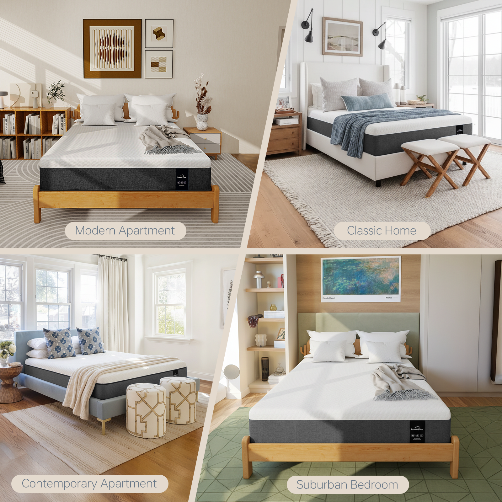 12 inch Hybrid Mattresses--Advances Vitalis